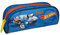 Undercover Personalisiertes Schlampermäppchen Hot Wheels für Jungen | Motiv Autos Rennauto mit Name | Schüler-Etui Federmappe Stiftemappe für Schule