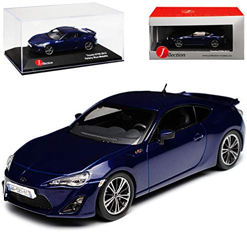 IXO T*o*y*o*t*a GT86 Coupe Blau Ab 2012 1/43 J-Collection Modell Auto mit individiuellem Wunschkennzeichen