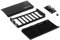 Black Power Bank Case Kit with 18650 Battery Charger and Flashlight for Cell Phone
