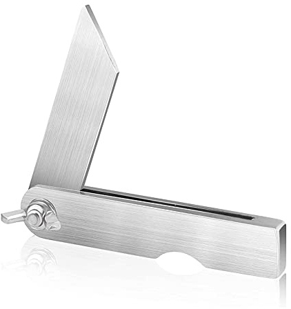 Sliding T-Bevel Gauge Protractor 4 Inch Mini Bevels Angle Adjustable Carpenter Bevels Finder for Woodworking