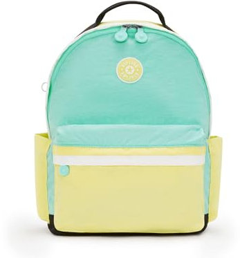 Kipling Damien Sac à dos pour ordinateur portable Taille M, Bleu sarcelle vif, 11.25''L x 15''H x 6.75''D