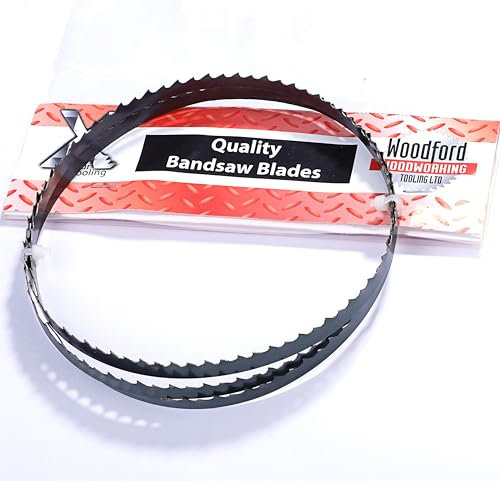 Für Record Power BS10A Bandsägeblatt 3/8 Zoll x 10 TPI auch passend für Axminster WBS10, Charnwood W715, Clarke CBS250B, Draper B250A, Jet JWB-10, Metabo BAS260 Bandsäge, hergestellt von Xcalibur