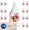 dr.Prakti Liquide Vaisselle Mains Citron + Grenade, n'irrite pas la peau, concentré et efficace, 650 ml x 15
