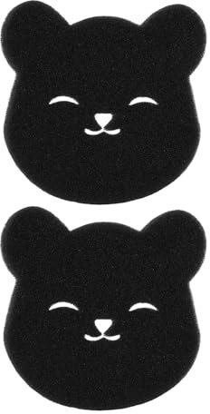 Pet Hair Remover for Laundry, Reusable Pet Hair Catcher for Washer and Dryer, Cute Bear Shaped Dog Hair Remover Lint Catcher for Washing Machine (2 Pcs)