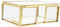 HONMEET 1 PC Metal Business Card Case Desktop Cards Holder Gadget Storage Holder Jewelry Holder Clear Business Card Holder Business Display Holder Delicate Storage Holder Stand Copper