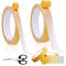 ZWQLZG Teppichklebeband Doppelseitiges, Extra Stark Doppelseitiges Klebeband, 1cm/2cm x 20m, Starkes Doppelseitiges Klebeband mit Stark Klebkraft Ideal für Teppich, Wand, Küche