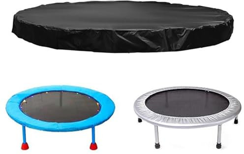 Funda de cama elástica resistente, protección de lona impermeable, cubierta redonda resistente a la intemperie, protector de cama elástica gruesa de tela Oxford para exteriores, funda protectora de