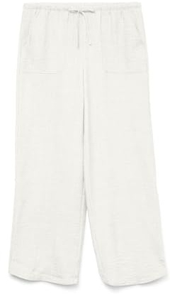 VERO MODA Female Hose mit weitem Beinschnitt VMMELANEY Hohe Taille Hose