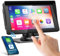 Volam 7 Pulgadas Carplay Inalambrico Pantalla Coche, Car Play y Android Auto Pantalla Táctil para Coche con Radio Bluetooth Navegador Mapa Voice Asistente de Voz FM AUX