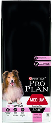 Pro Plan Dog Adult Sensitive Hundefutter Lachs und Reis, 1 Packung (1x 14 kg)