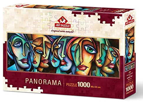 Unbekannt Heidi heidi4446 Urban Panorama Art Puzzle (96 x 34 cm, 1000)