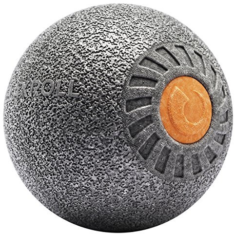 Relaxroll Faszienrolle Massagerolle xBall, Metallic Silber