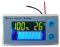Multifunction LCD Battery Capacity Meter Voltmeter with Temperature Display Battery Fuel Gauge Indicator Voltage Monitor (12V)