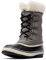 Sorel WINTER CARNIVAL WATERPROOF Schneestiefel für Damen, Grau (Quarry x Black), 38 EU