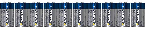 VARTA CR2, CR15H270, 6206301461, Batteria Litio, 3 Volts, Diametro 15,6 mm, Altezza 27 mm, 920 mAh, confezione risparmio 10 pile