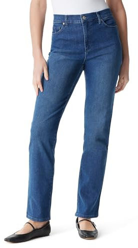 Gloria Vanderbilt Amanda Jean fuselé Classique Taille Haute pour Femme, Frisco, 48 FR