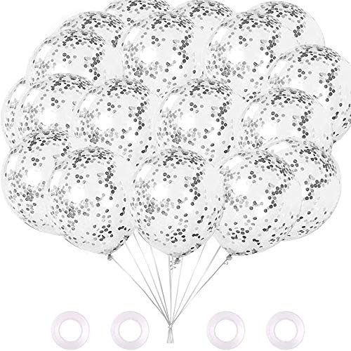 a ray of sunshine Latex Glitter Ballons,Heliumluftballons,Pailletten ballons,Konfetti Luftballons,12 Zoll Verdicken(30pcs) Confetti helium balloons