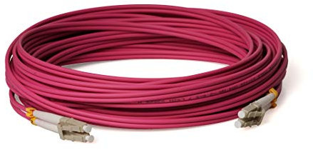 CONBIC® Câble à fibre optique LWL – 20 m OM4 LC vers LC mâle – Câble patch duplex 50/125 – Fibre optique (20)