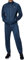 Kappa Trainingsanzug Villos für Herren, bequemer Tracksuit für Sport, Freizeit und Reisen, die Jogginghose & Trainingsjacke sind atmungsaktiv, schnell trocknend, blau, Größe L