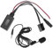 Terisass Adattatore Bluetooth Aux Adattatore 12 Pin Cavo o Musicale con Microfono Adatto per X3 X5 Z4 E83 E85 E86 E39 E53
