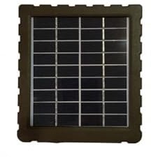 Semac Panneau Solaire 12V pour caméra de Chasse 4G Batterie intégrée
