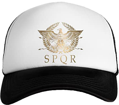 Luxogo Bestselling SPQR Logo Jungen Mädchen Kappe Baseball Snapback Boys Girls Cap