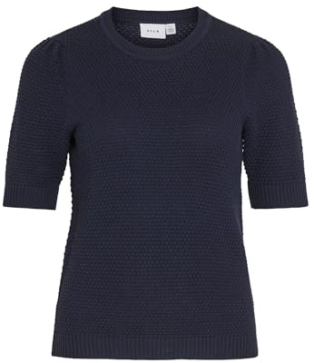 Vila Female Strickoberteil Kurzärmeliges