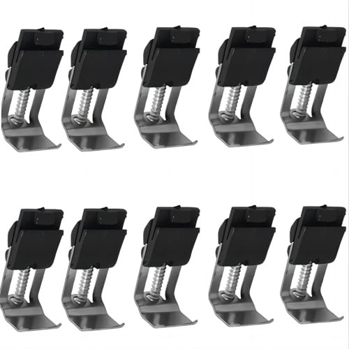 10 clips para fregadero de cocina, montaje de reparación de hardware, para cocina, baño, ducha