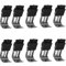 10 clips para fregadero de cocina, montaje de reparación de hardware, para cocina, baño, ducha