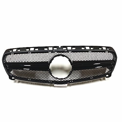 Für Mercedes Benz W176 A Klasse Frontstoßstange Kühlergrill 2013 2014 2015 Schwarz Silber