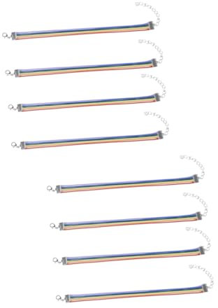 VALICLUD 8 Stk Freundschaftsarmbänder Charm-armbänder Schwuler Mann Armband Für Charms Heimsexuelles Armband Lesbisches Armband Lesbische Armbänder Handgewebt Persönlichkeit Seil Armband