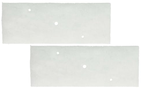 vhbw 2x microfiltro compatibile con Panasonic NH-P80S1, NH-P80G2, NH-P80G1, NH-P80 asciugatrice