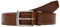 Schmaler Gürtel aus Leder zimt 110