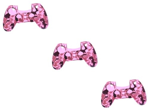 Angoily 3stücke Silicone Rubber Schutzhülle Für Controller Camouflage Stylisch Rutschfest Und Schmutzabweisend Perfekter Schutz Für Gaming-zubehör