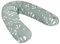 BEABA, Big Flopsy, Coussin Allaitement/Grossesse, Oreiller Maternité, Multifonctions, Convient pour Dormir/Allaiter, Soutien, Détente et Confort Optimal, Nuit Apaisée, Fleur de Coton, Oekotex, Nature