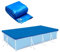 Cubierta de piscina para piscinas rectangulares de acero Pro, antipolvo, resistente la lluvia, marco de piscina para jardín (220 x 150 cm)