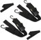 INOOMP 2sets Boat Trailer Parts Accessories Ratcheting Straps Heavy Duty Tensioning Straps for Boat Winch Kayak