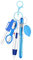 perfeclan Set di penne per infermiere Set di clip per portachiavi infermieristico Regalo per infermiere Penne per per infermieri Penna a sfera retrattile, Blu
