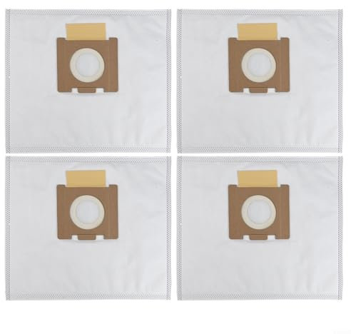 Lot de 4 sacs d'aspirateur Hoover pour Style H H81/H81, Pure EPA/Telios Extra - Multicouche - Robuste - En microfibre non-tissée - Norme industrielle - Filtre fiable et facile à changer