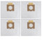 Lot de 4 sacs d'aspirateur Hoover pour Style H H81/H81, Pure EPA/Telios Extra - Multicouche - Robuste - En microfibre non-tissée - Norme industrielle - Filtre fiable et facile à changer