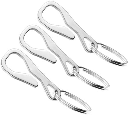 Hemobllo 1 Jeu Porte Inoxydable Clips De Fixation Durables Accessoire pour Rangement pour Petits Objets 4 Pièces