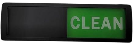 Clean Dirty Dishwasher Sign – Magnetic Sliding Marker, Modern Kitchen | Status Identifizierung, umkehrbar, Bedienungsanleitung (evtl. nicht in deutscher Sprache), langlebiges Haushaltssystem