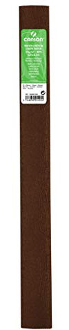 CANSON 200001492 Krepppapier-Rolle, 32 G/qm, Farbe: braun (30)
