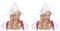 W WIDMANN MILANO Party Fashion - Hut Holländerin, weiß, Haube, niederländische Tracht, Kopfschmuck, Holland, Fasching, Karneval