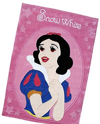Disney Teppich Schneewittchen für Kinderzimmer Top Line Besondere Merkmale: handgeknüpft, Schwer Pink 115 x 168 cm Prinzessinnen