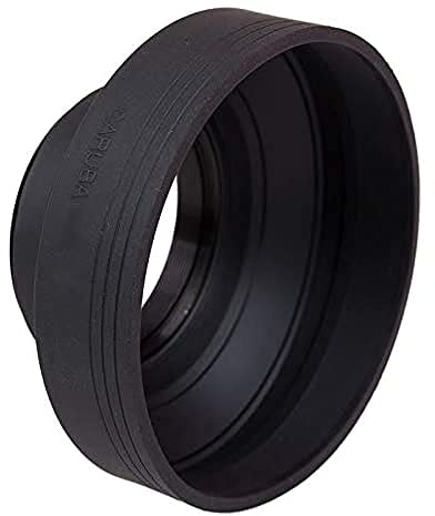 Caruba Rubberen ZConnecap 3 in 1 67 mm 6,7 cm schwarz – Schutzkappen für Objektive (6,7 cm, rund, universal, schwarz)