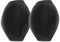 Agoky 2Pcs Männer Penis Vergrößern Bulge Pouch Beutel Schwamm Einlage Schutz gegen Stoßen Abnehmbare Unterhose Slip Innen Pads Schoner Schwarz 2er One Size