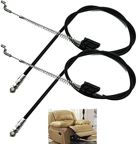 AUXPhome Ersatzteile, für Liegestuhl, Couch-Entriegelung, Metall, Griff für Sofa, Kabel, 2 Stück