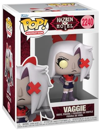 Funko Pop! Animation: Hazbin Hotel - Vaggie - 1 in 6 Chance of Rare Chase | Merchandising Oficial - Figura de Vinilo Coleccionable para Decoración - Regalo Friki de Cumpleaños
