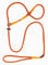 Sunset Orange Handy Halter Figure of 8 Training Lead (8mm Country 114cm / 45)